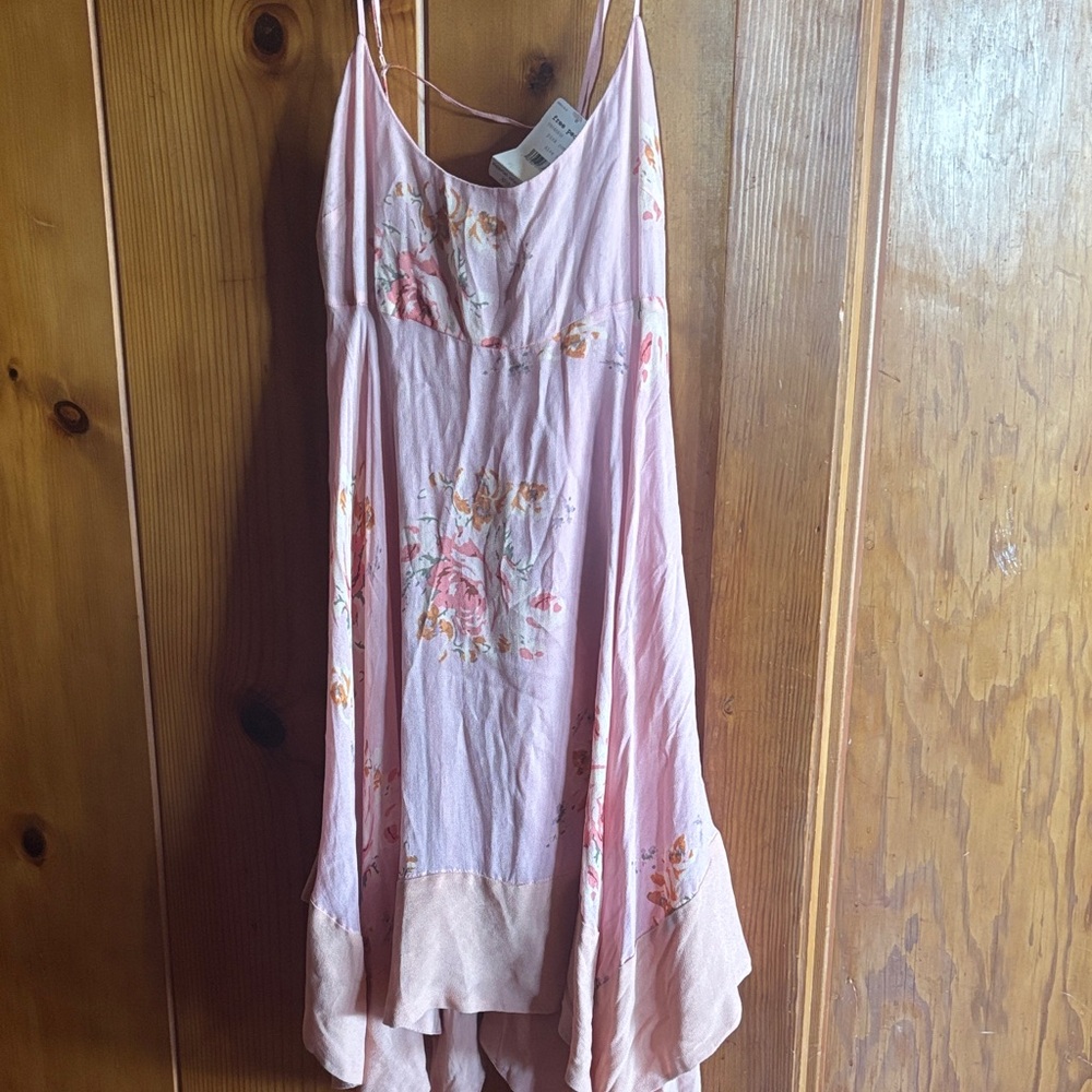 Free People Pink Combo Dress